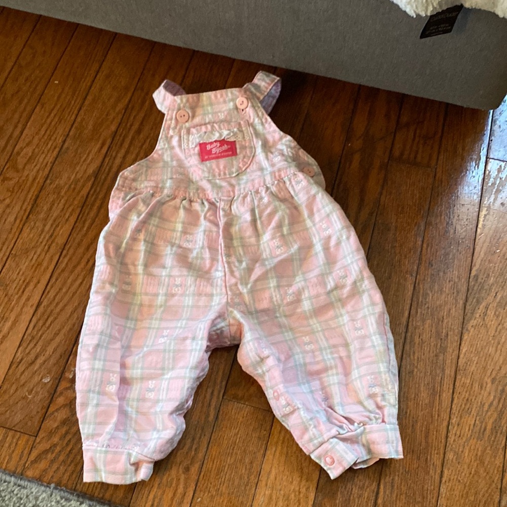 Vintage 90s Baby B’Gosh overalls 6-9 Month